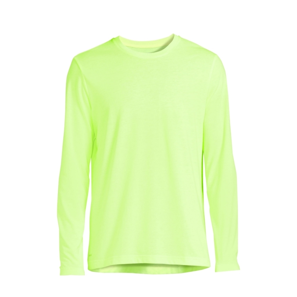 Athletic Works Men's Size S (34-36) Tri-Blend Active T-Shirt with Long Sleeves